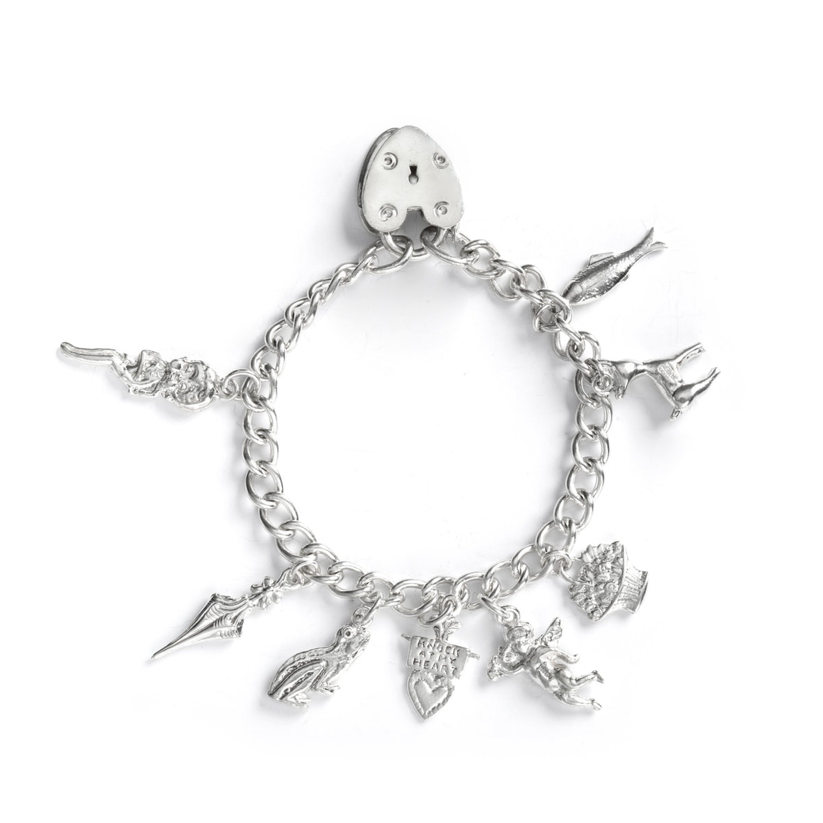 Vintage Sterling Silver Charm Bracelet – Miller Gold & Co