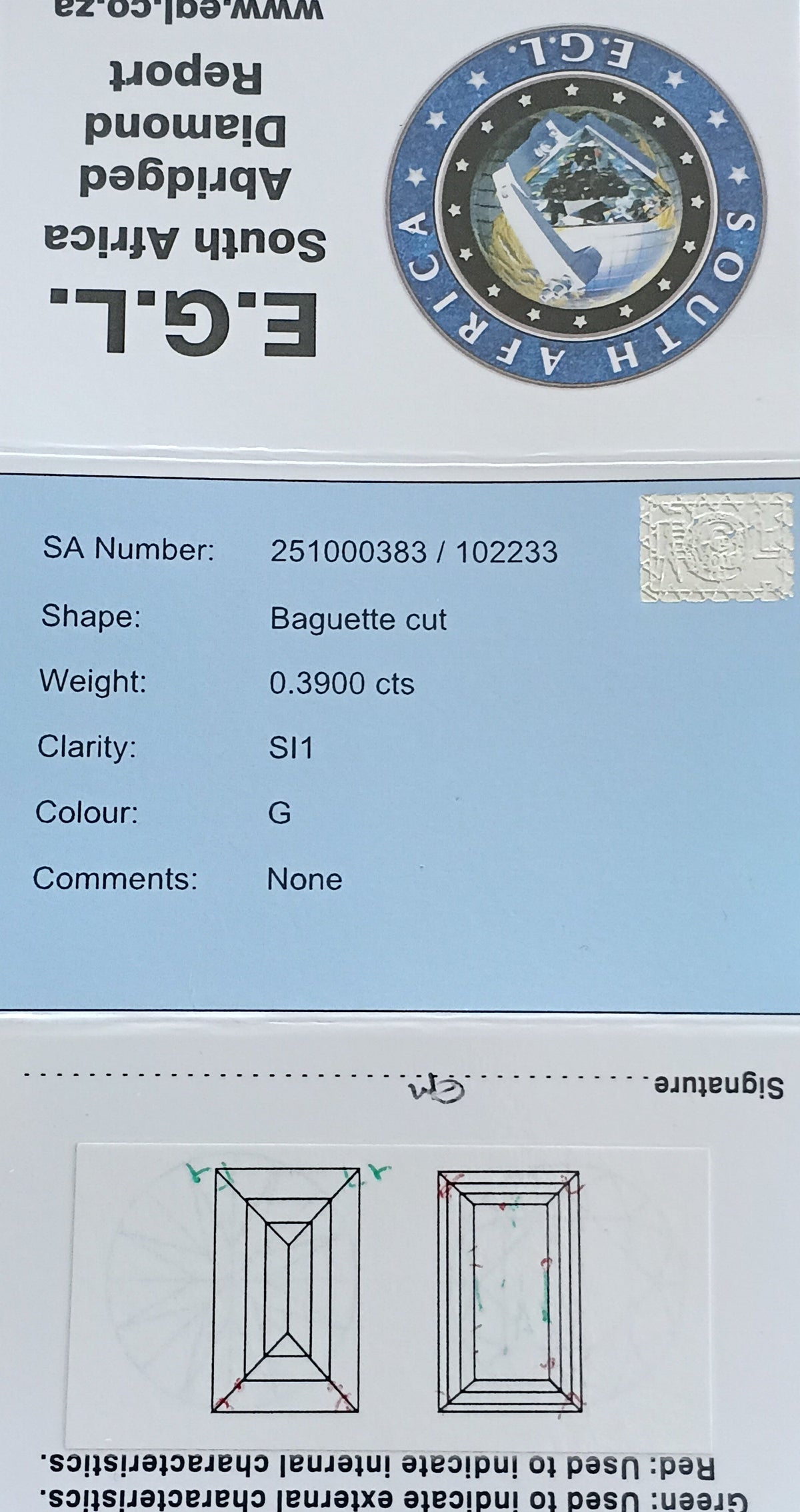 Baguette Cut Diamond