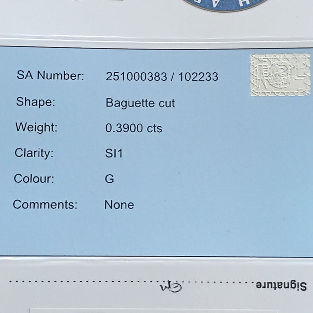 Baguette Cut Diamond