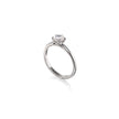14ct White Gold Diamond Solitaire Ring