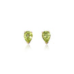 14ct yellow gold Peridot Earrings South Africa, pear cut stones