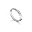 Diamond bangle 18ct white gold top view