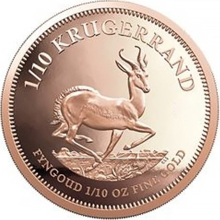 1/10 oz South African Krugerrand (22 Carat)