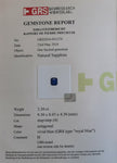 Octagonal Cut Sapphire