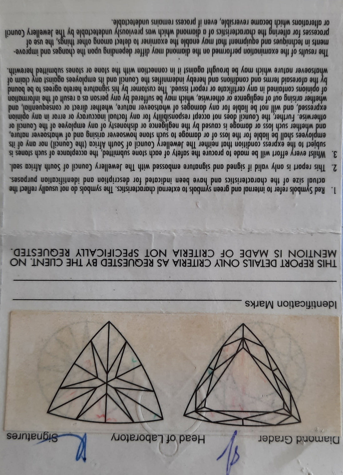 Trilliant Cut Diamond
