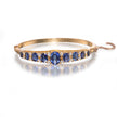 Antique Victorian sapphire and diamond bangle, available in South Africa