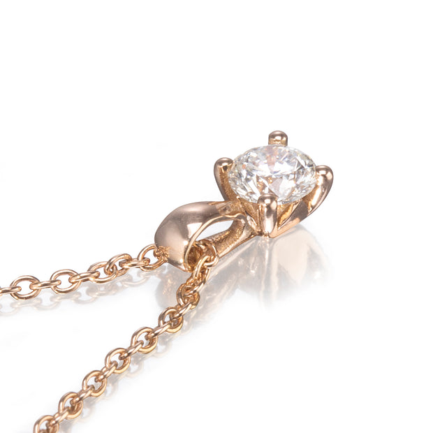 Browns Diamond Protea Pendant close up