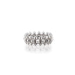 Clash De Cartier 18ct White Gold Ring on white background