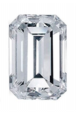 Emerald Cut Diamond. 1.01cts F VVS1