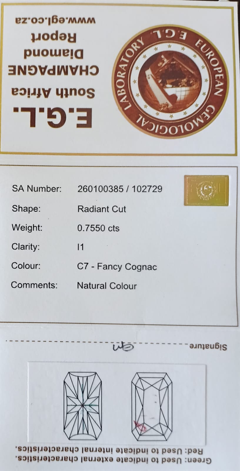 Radiant Cut Diamond