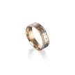 Lorraine Efune 9ct White and Yellow Gold Two-Tone Gents Band