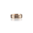 Lorraine Efune 9ct White and Yellow Gold Two-Tone Gents Band