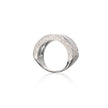 Jenna Clifford 9ct White Gold Milgrain and Floral Filigree Pattern Diamond Ring