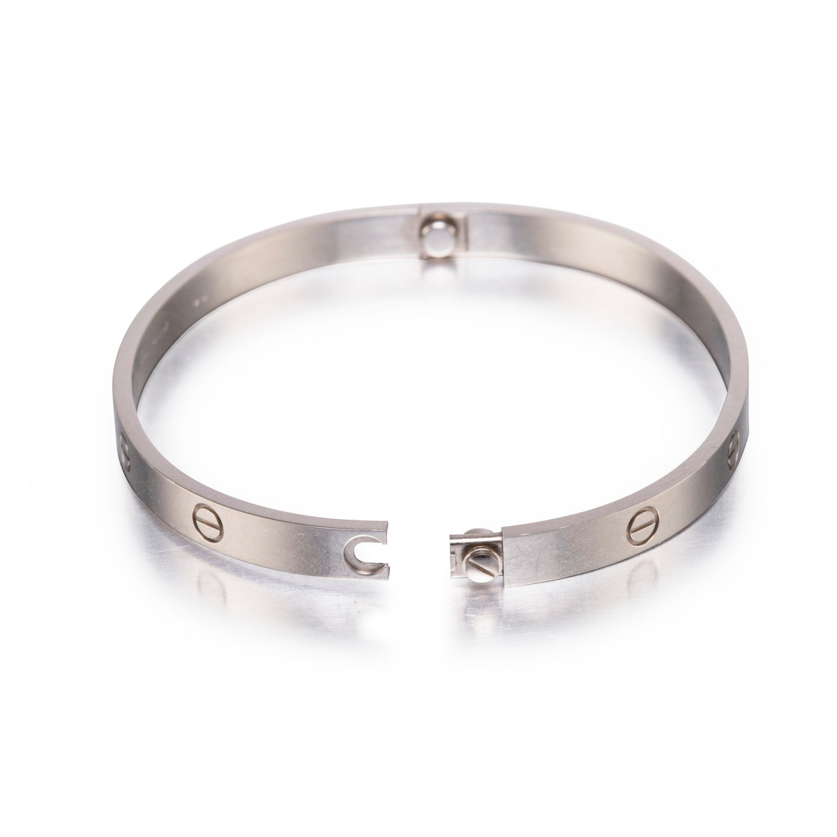 18ct White Gold Cartier Love Bracelet