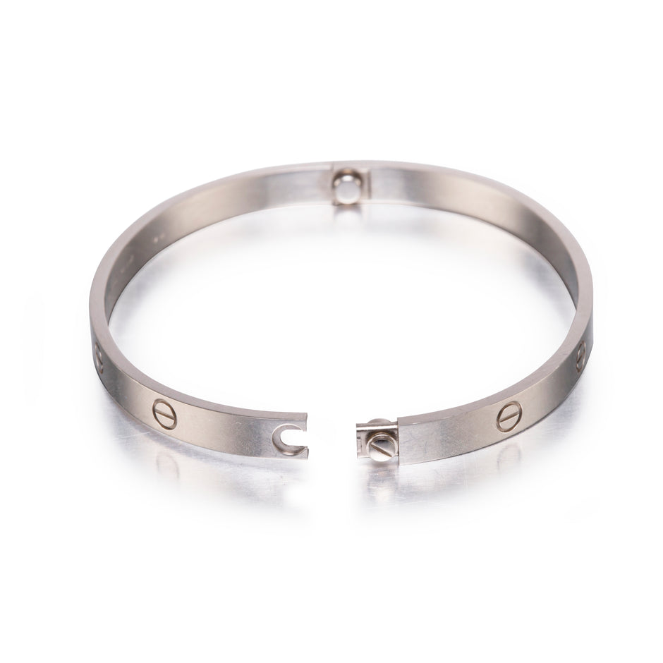 18ct White Gold Cartier Love Bracelet