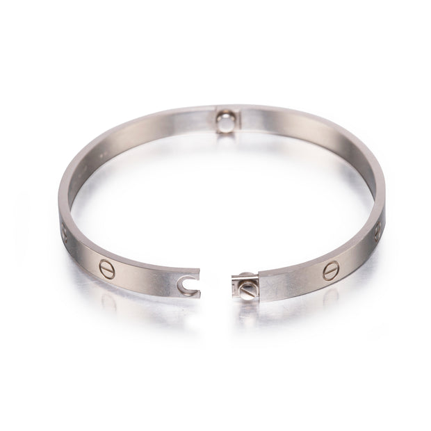 18ct White Gold Cartier Love Bracelet