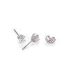 18ct White Gold Diamond Stud Earrings
