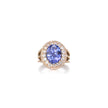 18ct rose gold tanzanite double halo diamond ring South Africa