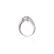 18ct White Gold Diamond Cluster Halo Ring