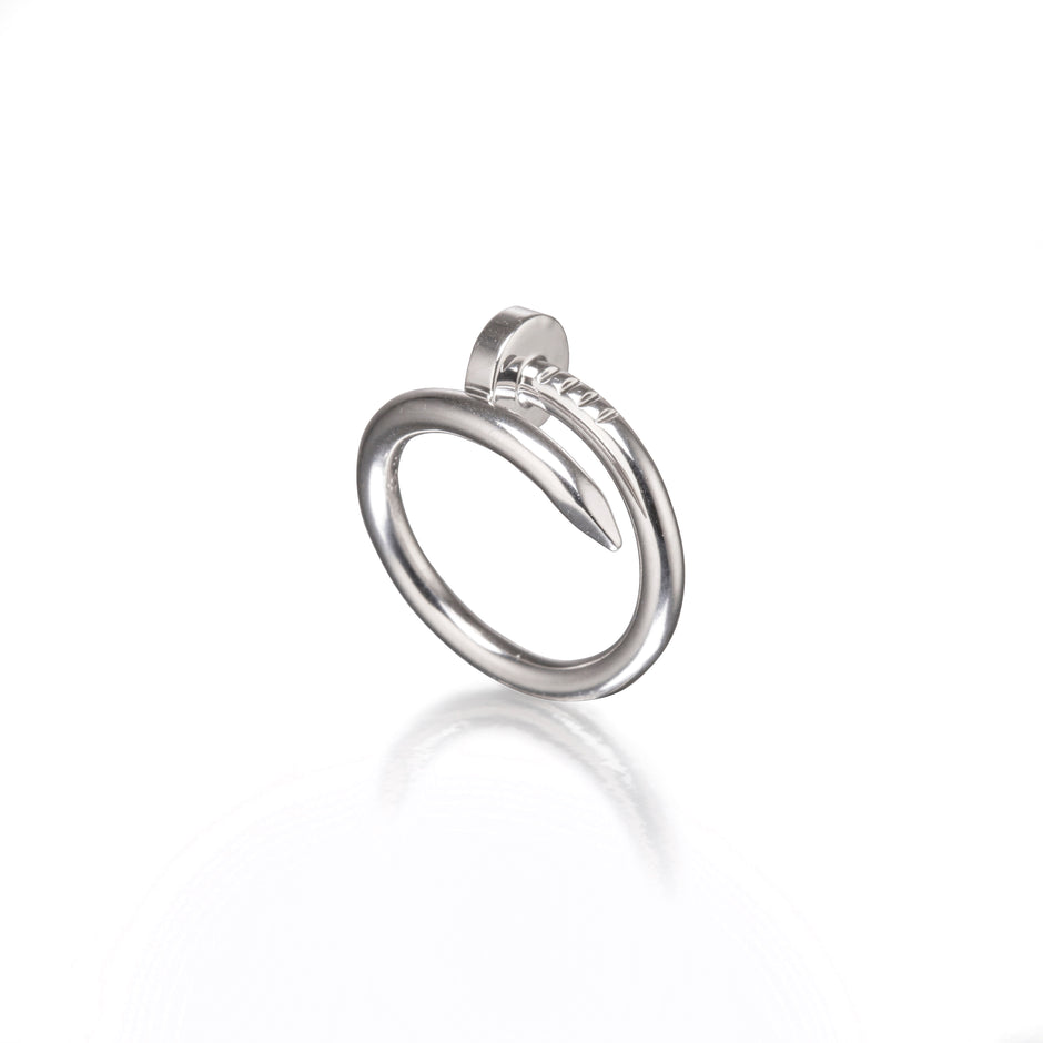 Cartier 18ct White Gold Juste un Clou Ring