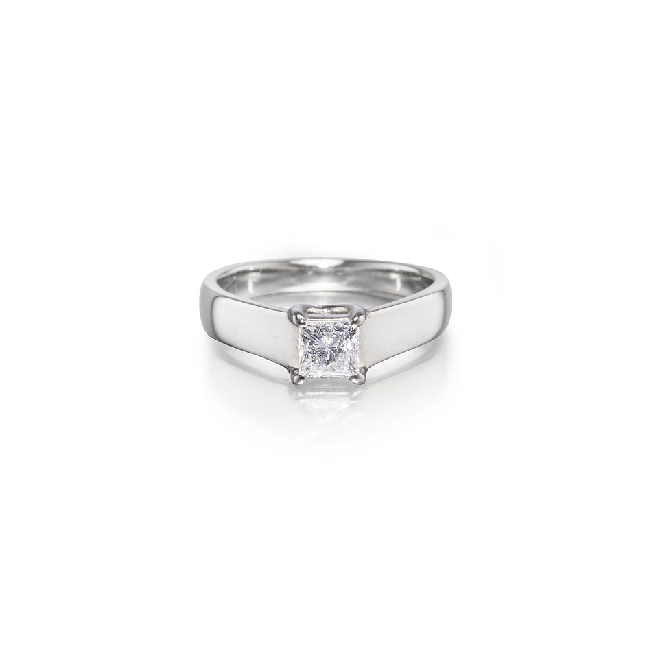 Browns 18ct White Gold Classic Claw set Diamond Solitaire Ring