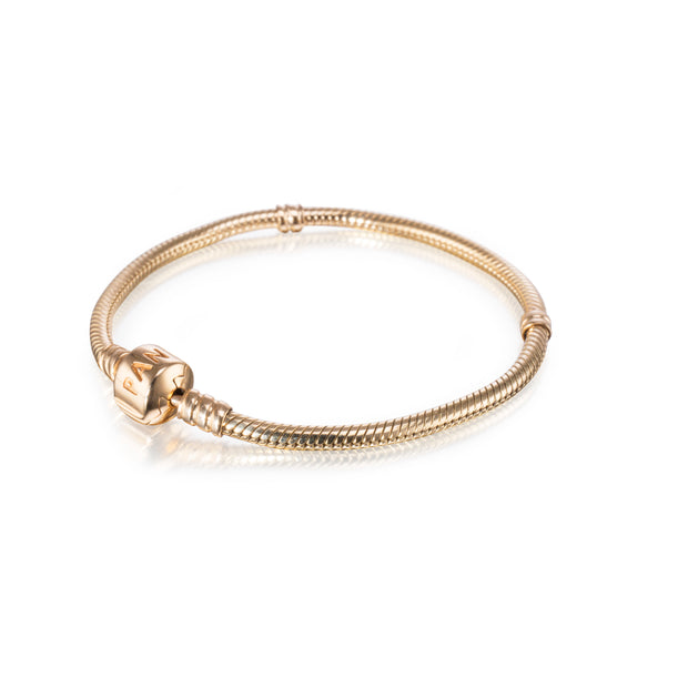 14ct Yellow Gold Pandora Bracelet