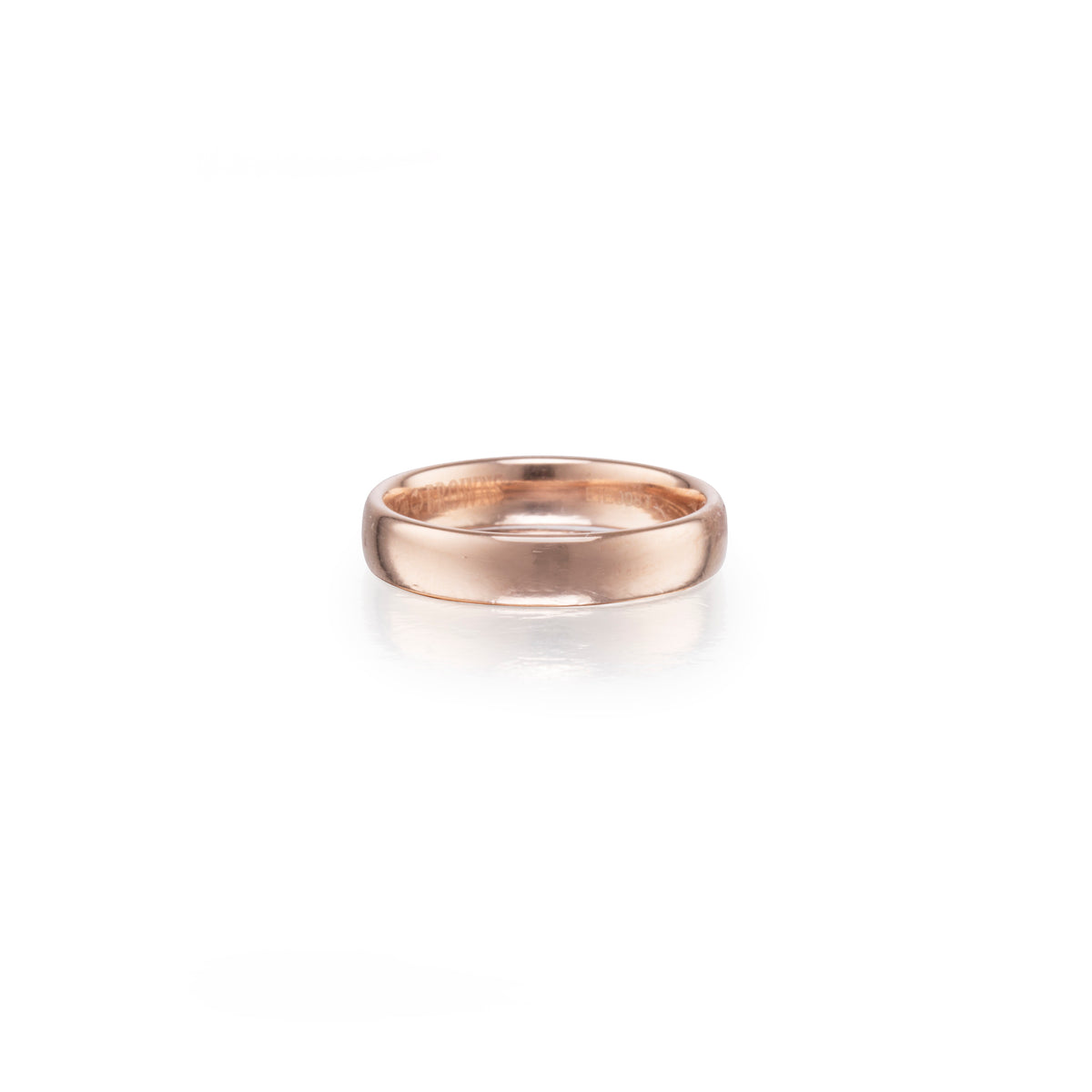 Browns 18ct Rose Gold Gents Band