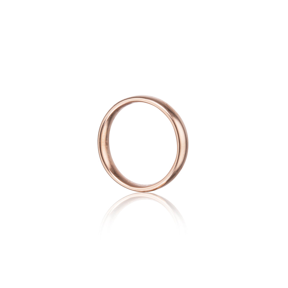Browns 18ct Rose Gold Gents Band