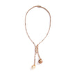 18ct Rose Gold South Sea Pearl and Diamond Necklace