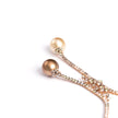 18ct Rose Gold South Sea Pearl and Diamond Necklace