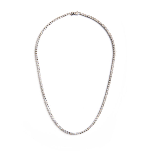 10ct white gold diamond tennis necklace South Africa