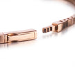 14ct Rose Gold Diamond Flexi Bangle