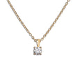 Browns 9ct Yellow Gold Chain with a Browns 18ct Yellow Gold Diamond Pendant