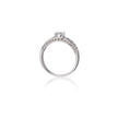 18ct White Gold Diamond Channel Set Ring