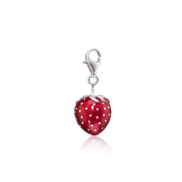 Thomas Sabo Sterling Silver Strawberry Charm