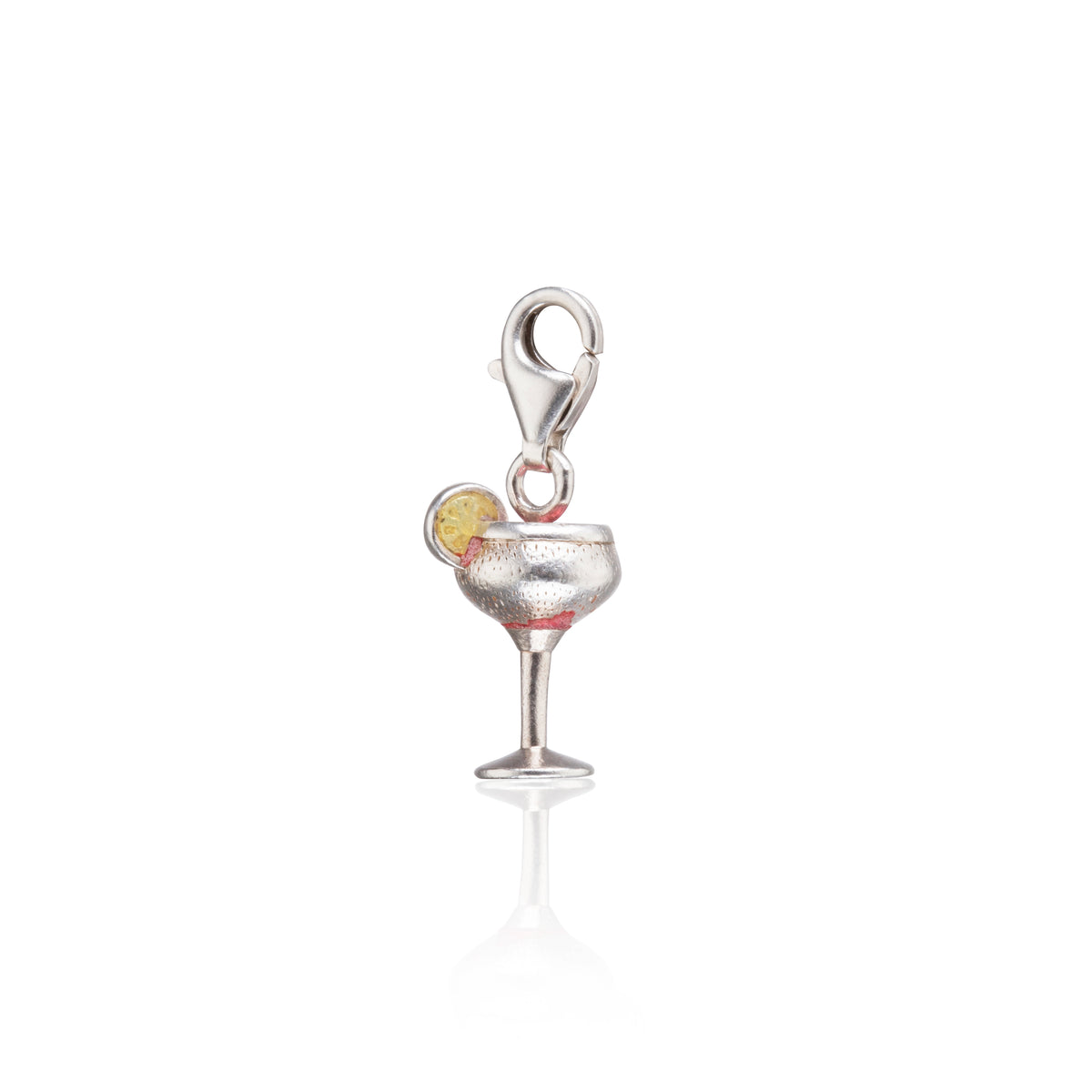 Thomas Sabo Sterling Silver Pink Cocktail Charm