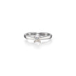 Browns 18ct White Gold Diamond Solitaire Ring