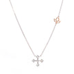 Browns 18ct White Gold Diamond Southern Cross Necklace