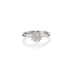 Browns 18ct White Gold Classic Claw set Diamond Cluster Ring