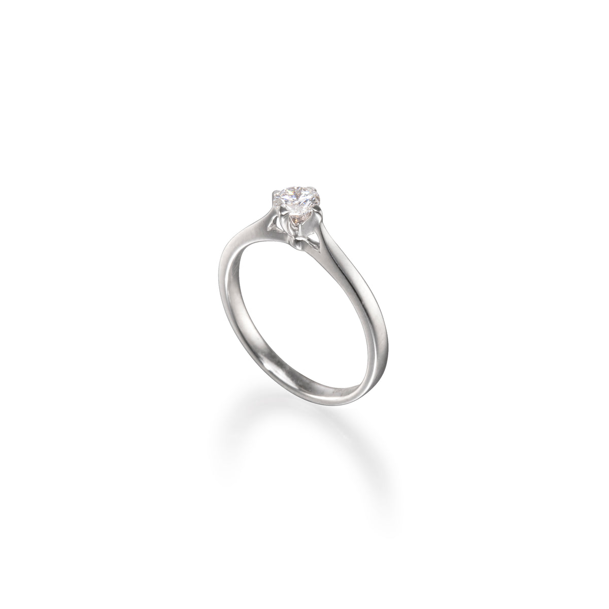Browns My True North 18ct White Gold Diamond Solitaire Ring