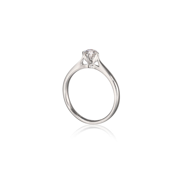 Browns My True North 18ct White Gold Diamond Solitaire Ring