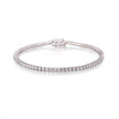 18ct White Gold Diamond Tennis Bracelet