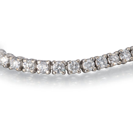 18ct White Gold Diamond Tennis Bracelet