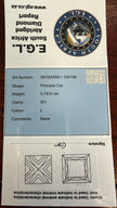 Princess Cut Diamond 0.7910cts SI1 L