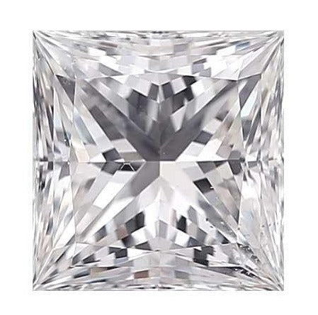 Princess Cut Diamond. 0.6220cts VVS2 J