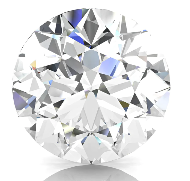 Round Brilliant Cut Diamond. 0.5180cts SI2 Brown (ECG) M