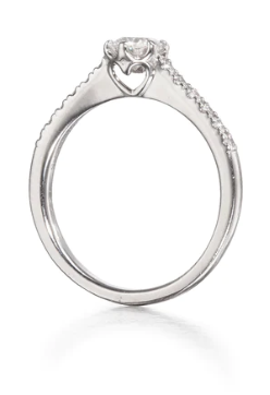 Browns 18ct White Gold Queen of My Heart Diamond Ring