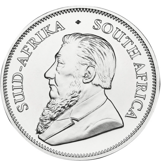 2oz Proof Fine-Silver Krugerrand