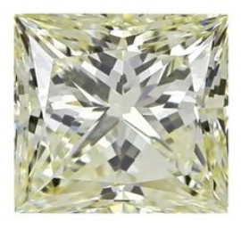 Rectangular Princess Cut Diamond