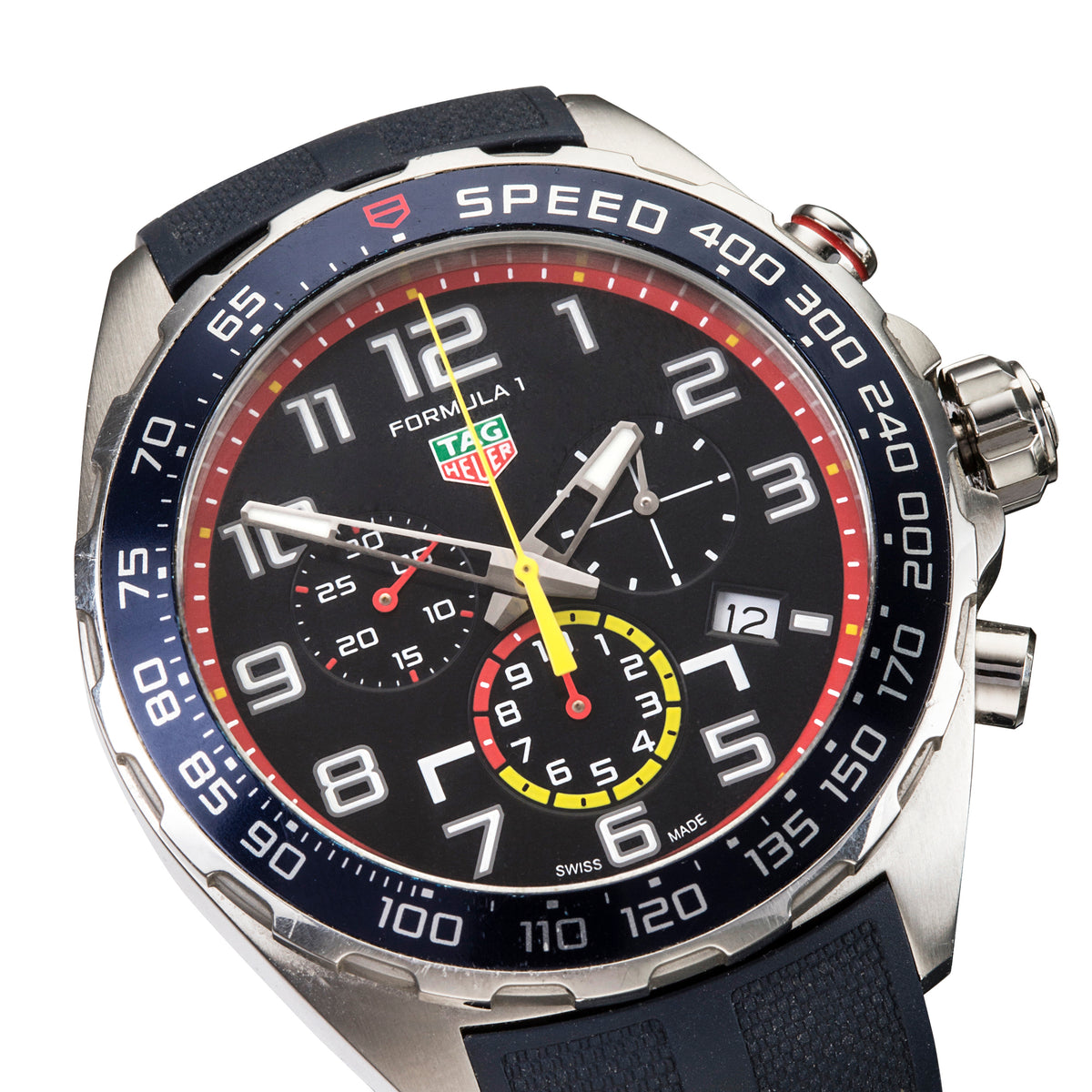 TAG Heuer Formula 1 Chronograph x Red Bull Racing Quartz, 43 mm, Steel Pre-Owned, Front